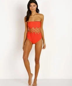 Acacia One Pieces>Mundaka One Piece Neon Lava