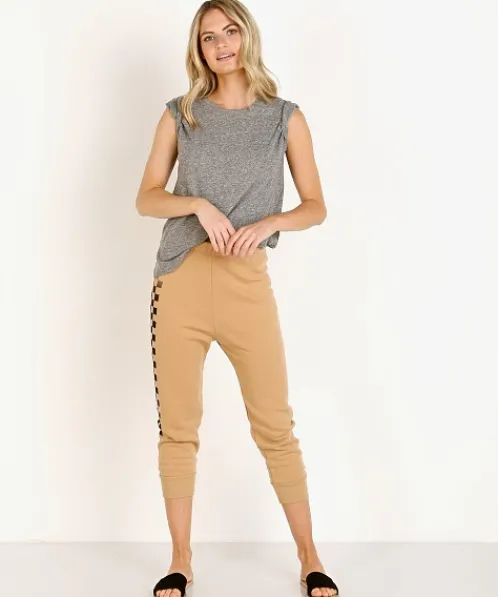 All Things Fabulous Pants | Pants>Checkerboard Low Rider Sweats Manila