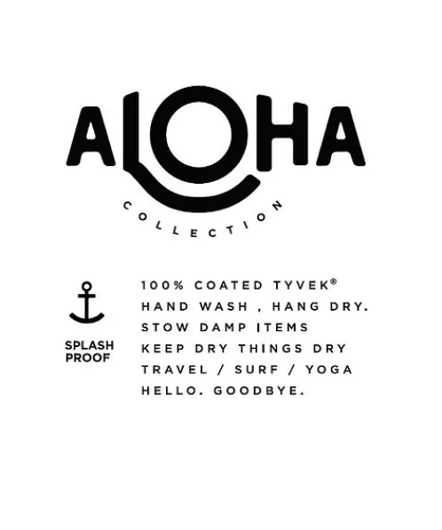 Aloha Accessories>Aegean Nights Small Splash Proof Zipper Bag Cerulean