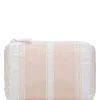 Aloha Accessories>Mini Linen Stripes Apricot