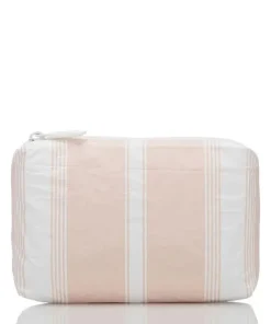 Aloha Accessories>Mini Linen Stripes Apricot