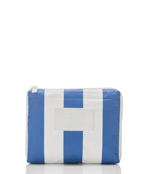 Aloha Accessories>Small Riviera Zipper Bag Royal