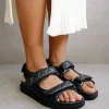 ALOHAS Sandals>Hook Loop Sandal Black