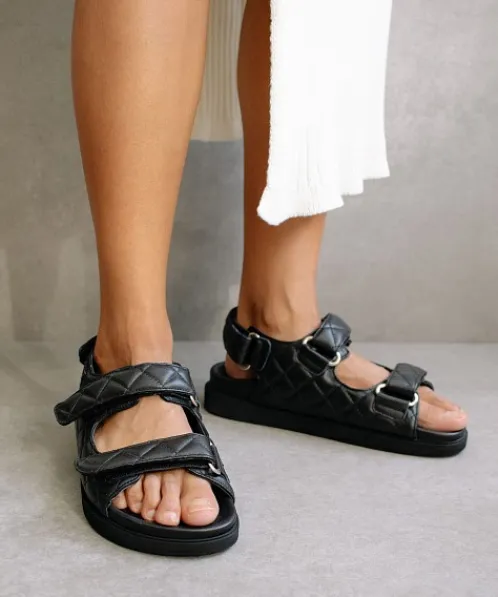 ALOHAS Sandals>Hook Loop Sandal Black