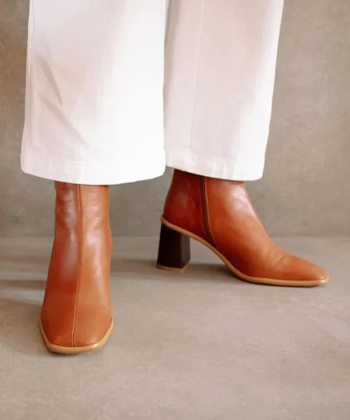 ALOHAS Boots>West Cape Boot Vintage Tan