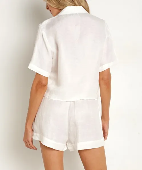 Anemos Shorts>High Waisted Short
