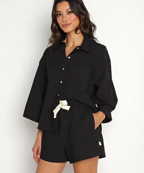 Araminta James Shorts>Biarritz Set Noir