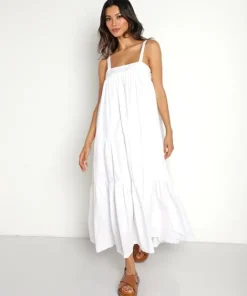 Araminta James Dresses>Sunset Dress Snow White