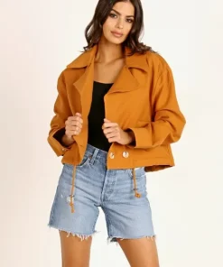 ASTR the Label Jackets>En Route Jacket Caramel