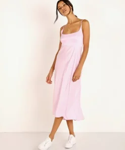 ASTR the Label Dresses>Joan Dress Bubblegum Pink
