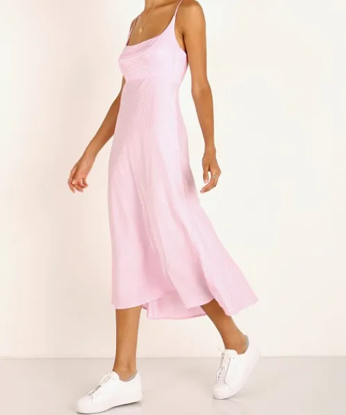 ASTR the Label Dresses>Joan Dress Bubblegum Pink