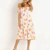 ASTR the Label Dresses>Kayli Dress Blush Flora