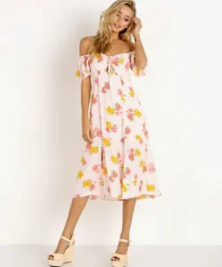 ASTR the Label Dresses>Kayli Dress Blush Flora