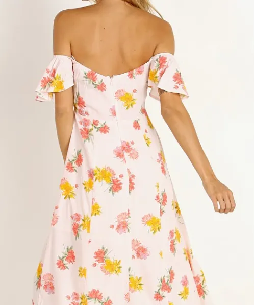ASTR the Label Dresses>Kayli Dress Blush Flora