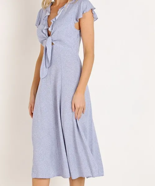 Auguste the Label Dresses>Diamond Rumba Midi Dress Lilac