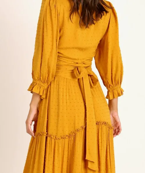 Auguste the Label Tops>Frida Blouse Ocher