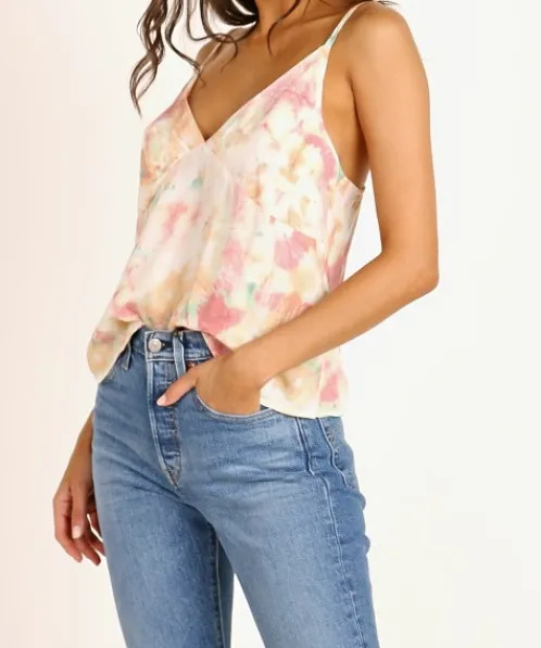 Auguste the Label Tops>Lumi Keepsake Cami Off White Tie Dye