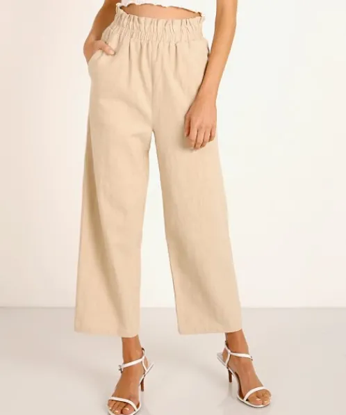 Auguste the Label Pants>Peggy Pant Sand