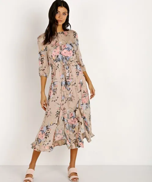 Auguste the Label Dresses>Scarlett Fine Dress Blush