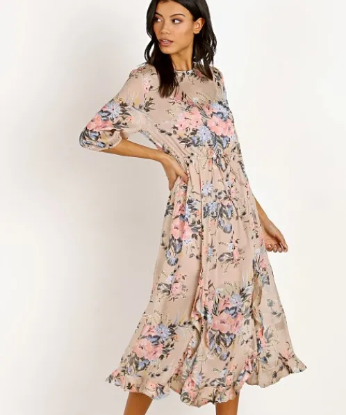 Auguste the Label Dresses>Scarlett Fine Dress Blush