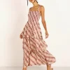 Auguste the Label Dresses>Sloane Lise Maxi Dress Plum