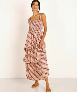 Auguste the Label Dresses>Sloane Lise Maxi Dress Plum