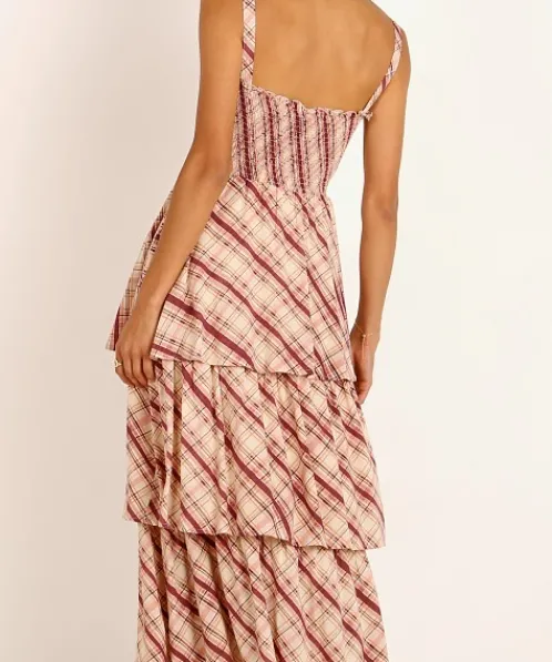 Auguste the Label Dresses>Sloane Lise Maxi Dress Plum