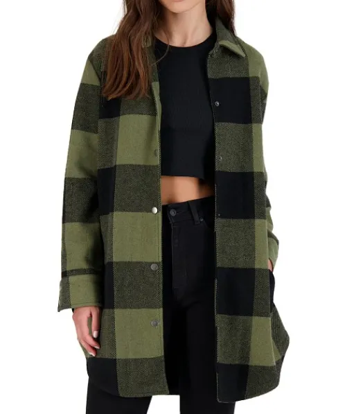BB Dakota Jackets>Eldridge Jacket Sage Green