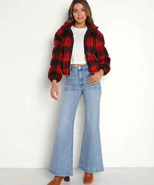 BB Dakota Jackets>Everlong Jacket True Red