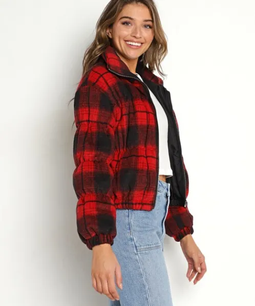 BB Dakota Jackets>Everlong Jacket True Red