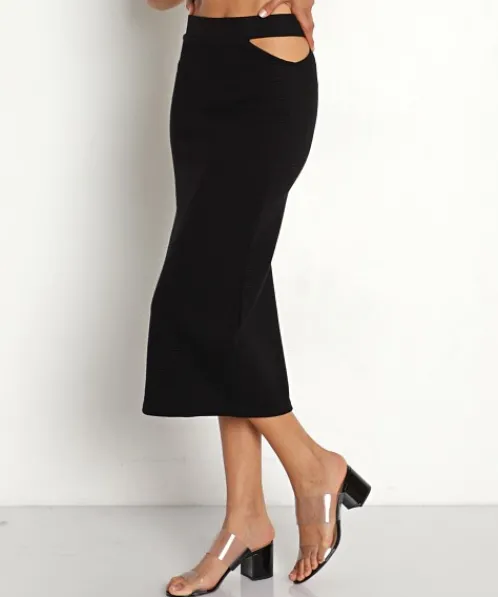 BB Dakota Skirts>Montero Skirt Black