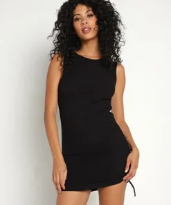 BB Dakota Dresses>Smokeshow Sleeveless Mini Dress Black
