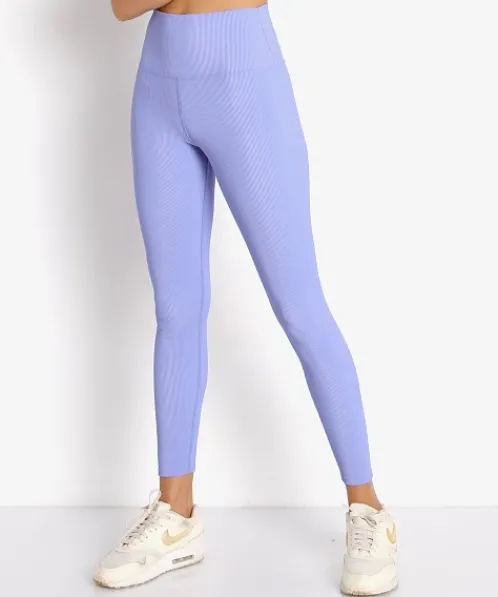 Beach Riot Bottoms>Ayla Legging Periwinkle