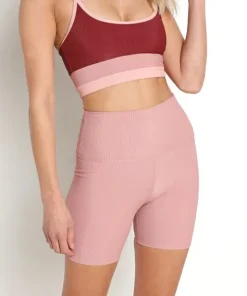 Beach Riot Bottoms>Bike Short Dusty Rose