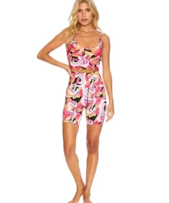 Beach Riot Bottoms>Bike Short Psychedelic Geo