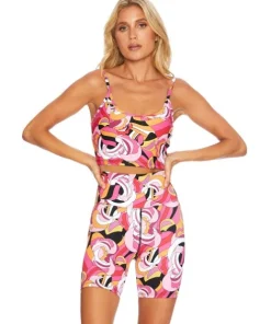 Beach Riot Bottoms>Bike Short Psychedelic Geo