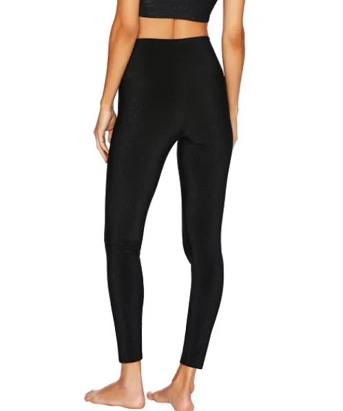 Beach Riot Bottoms>Glitter Ayla Legging Black Glitter