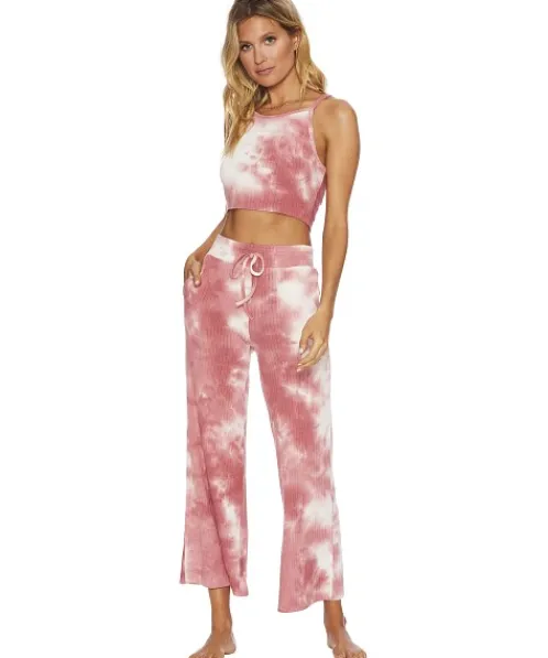 Beach Riot Pants | Pants>Hayley Pant Orchid Smoke Tie Dye