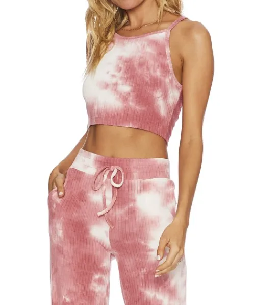 Beach Riot Pants | Pants>Hayley Pant Orchid Smoke Tie Dye
