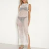 Beach Riot Cover Ups>Holly Dress White