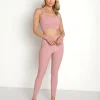 Beach Riot Sports Bras>Leah Sports Bra Top Dusty Rose