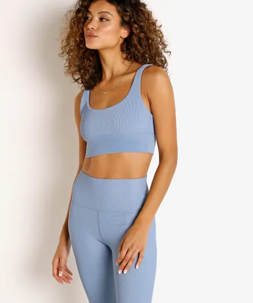 Beach Riot Sports Bras>Leah Top Sports Bra Slate