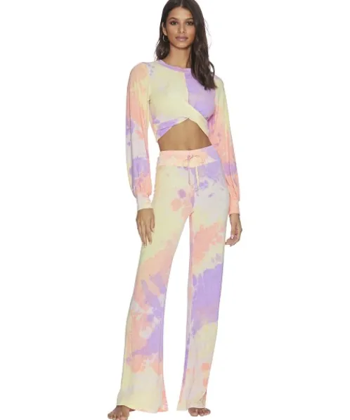 Beach Riot Tops>Marley Crop Top Tie Dye