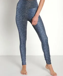 Beach Riot Bottoms>Piper Legging Navy Splatter