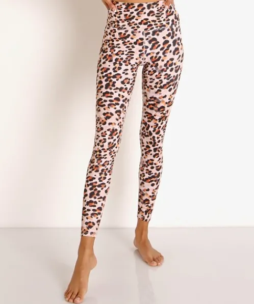 Beach Riot Bottoms>Piper Legging Watercolor Leopard