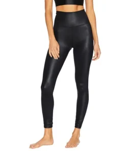 Beach Riot Bottoms>Piper Legging Glossy Black
