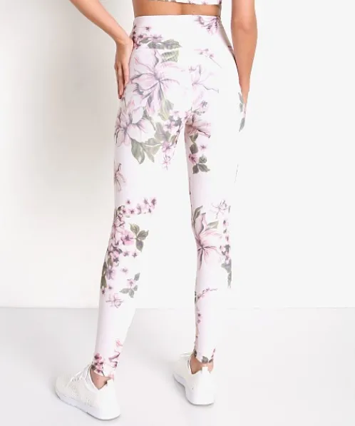 Beach Riot Bottoms>Piper Legging Pink Floral