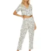Beach Riot Tops>Regan Blouse Dalmatian Spot