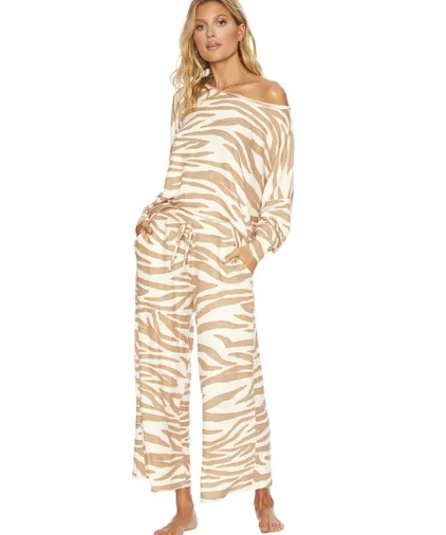 Beach Riot Knits>Sofia Sweater Cloud Cream Zebra