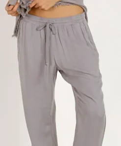 Bella Dahl Pants>Easy Sweat Pant Stone